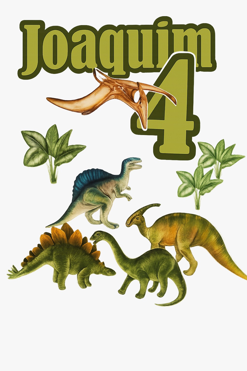 Topo de Bolo Personalizado Simples