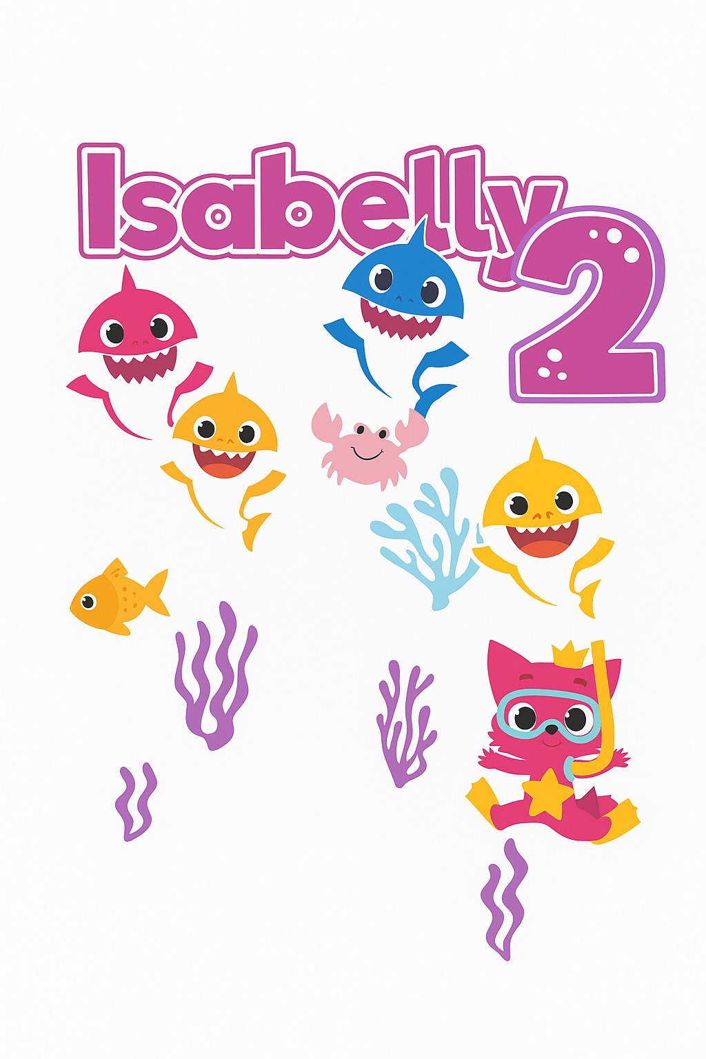 Topo de Bolo Personalizado Simples - Image 4