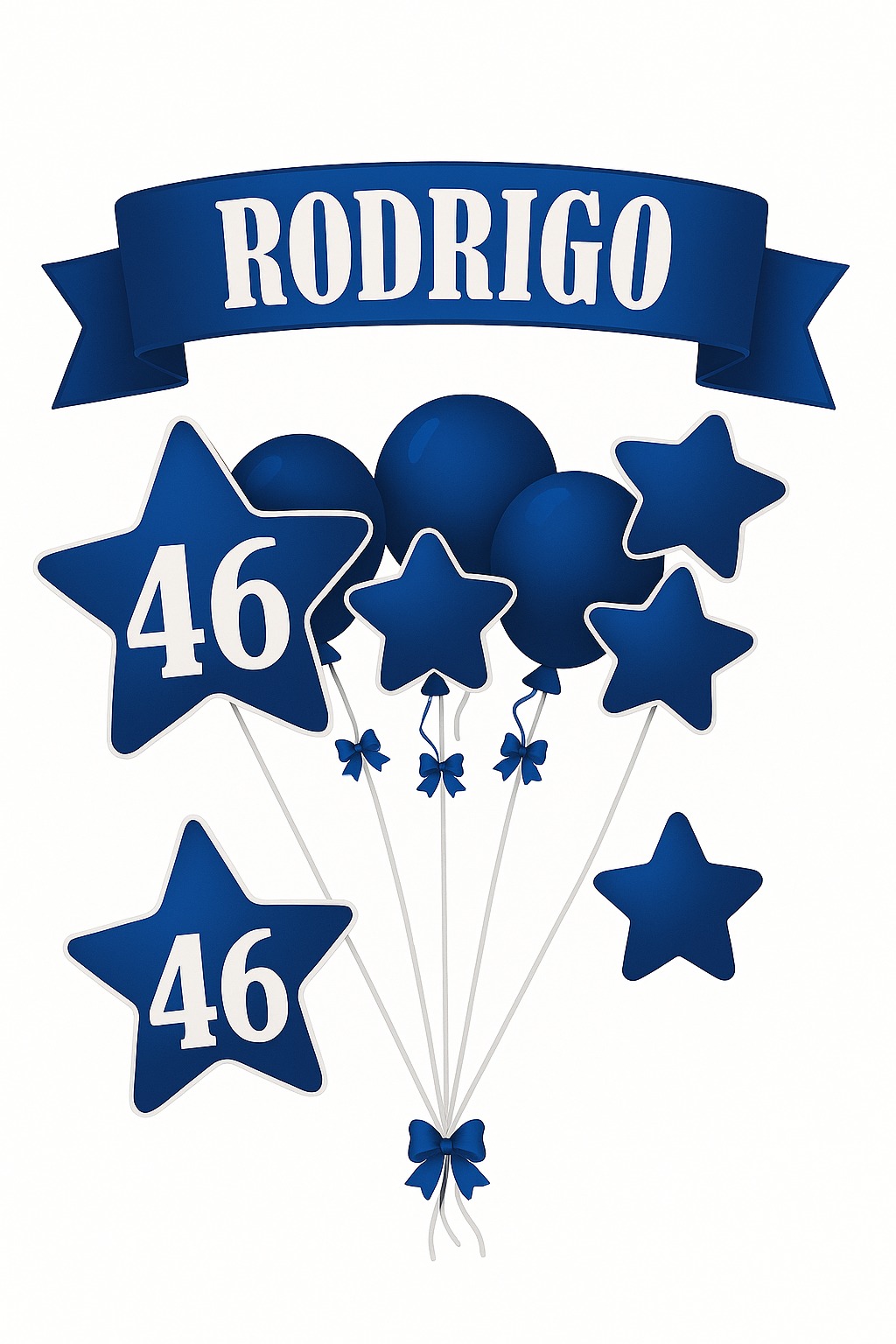 Topo de Bolo Personalizado Simples - Image 5